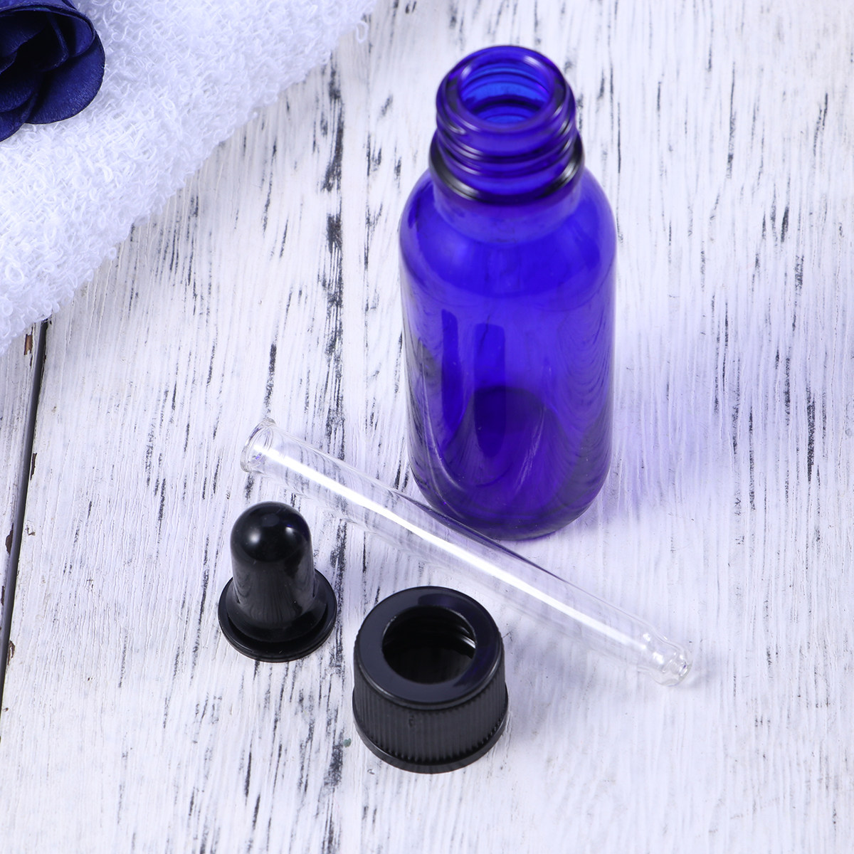 Reusable Bottle - 10Pcs 20Ml Essential Oil Bottles Glass