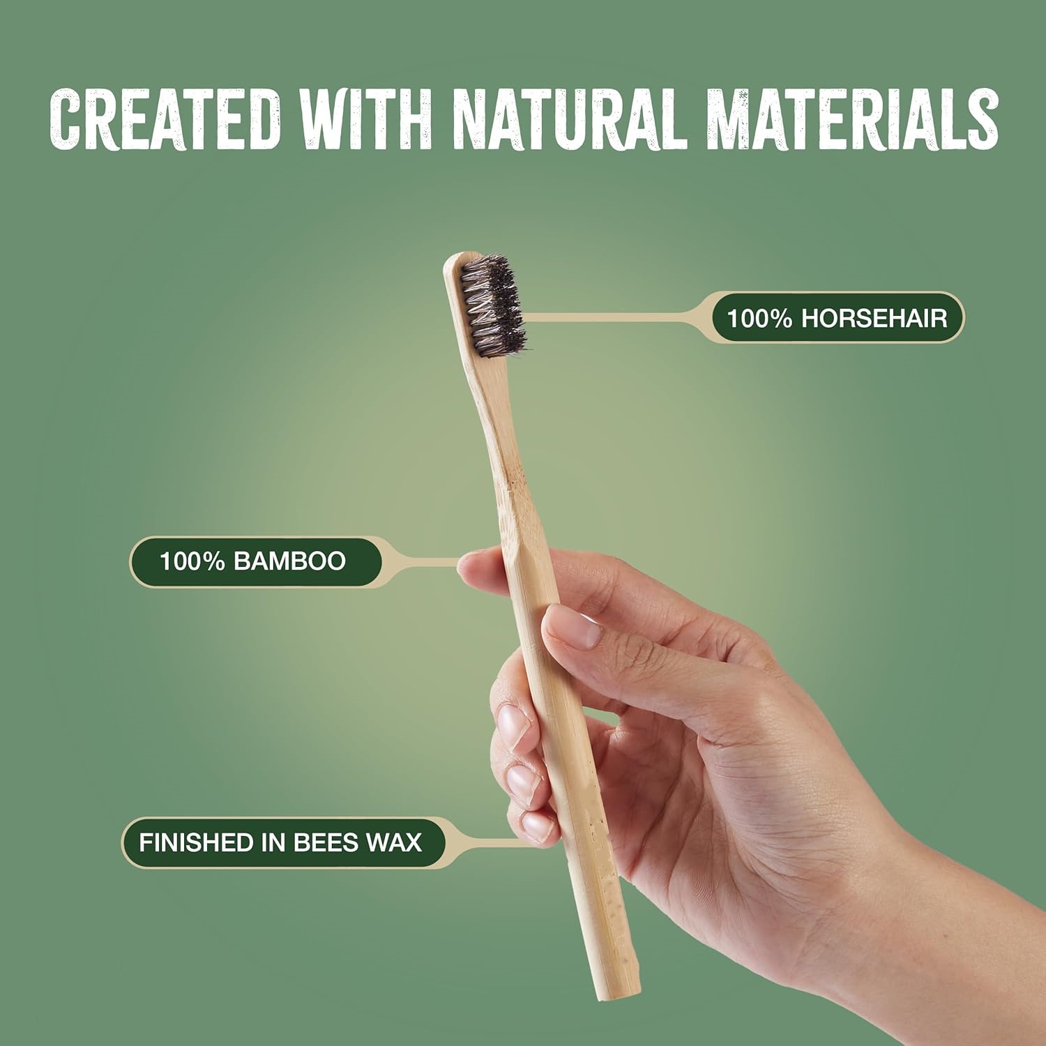 Horse Bristle Bamboo Toothbrus - огляд і ціна Bamboo Toothbrush