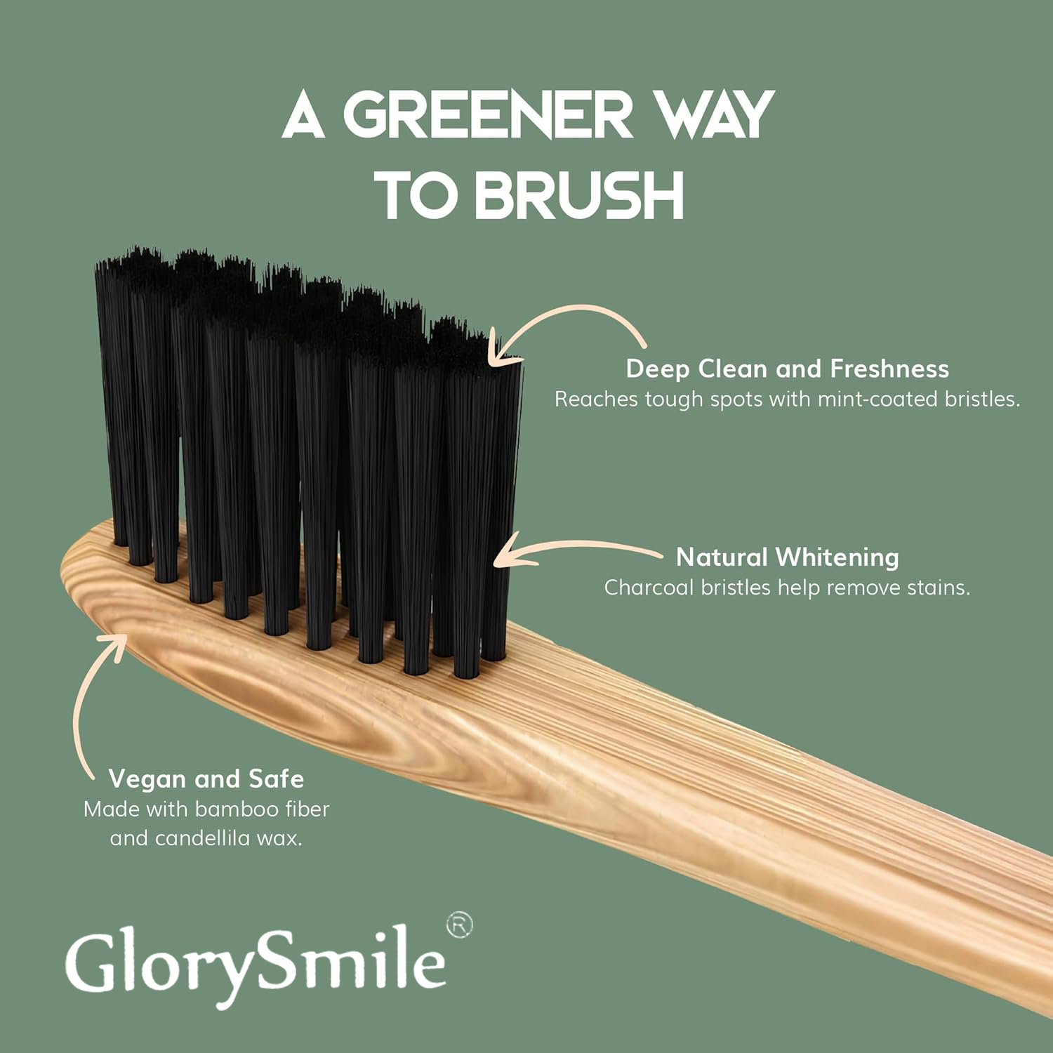 Bamboo Toothbrushes for Adults - огляд і ціна Bamboo Toothbrush