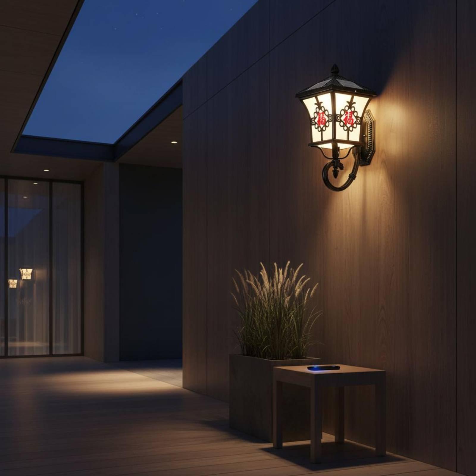 Solar Led Outdoor Wall Lamp El - огляд і ціна Solar Garden Light