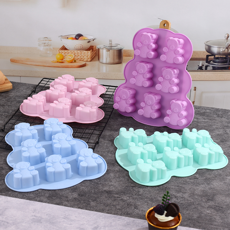 Silicone Gummy Bear Molds,Jell - огляд і ціна Eco Soap