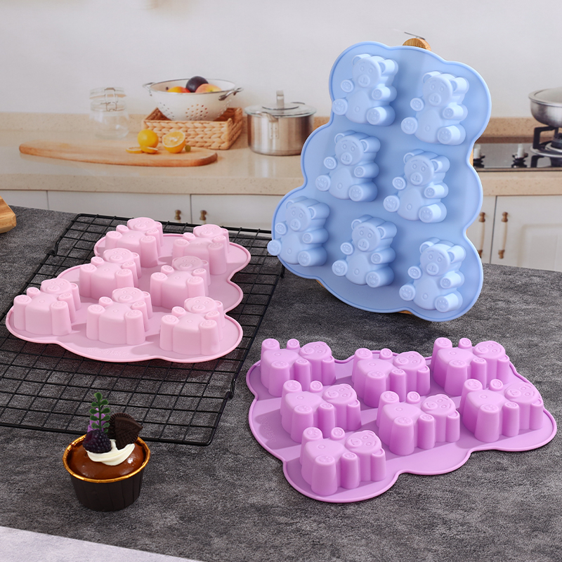 Silicone Gummy Bear Molds,Jell - огляд і ціна Eco Soap