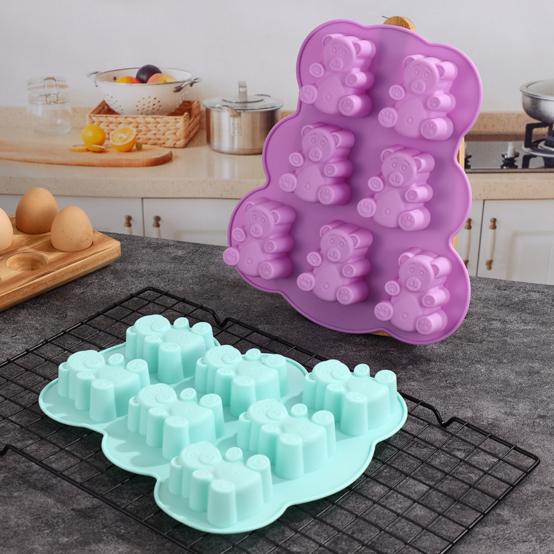 Silicone Gummy Bear Molds,Jell - огляд і ціна Eco Soap