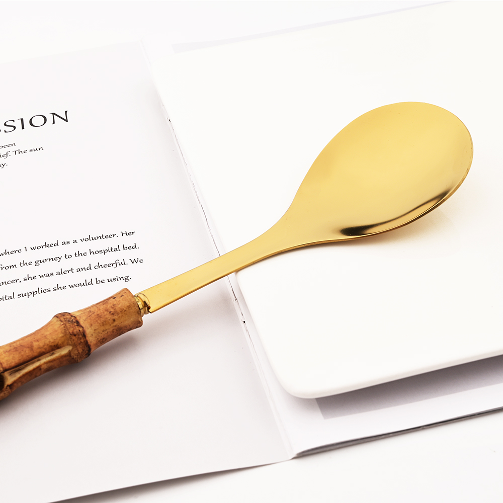 Drmfiy 2Pcs Fork Spoon Dinnerw - огляд і ціна Bamboo Cutlery