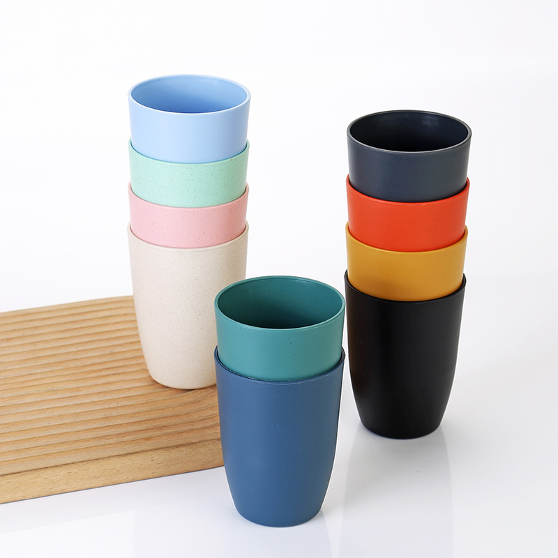 Wheat Straw Cups 6pcs Unbreaka - огляд і ціна Reusable Straw