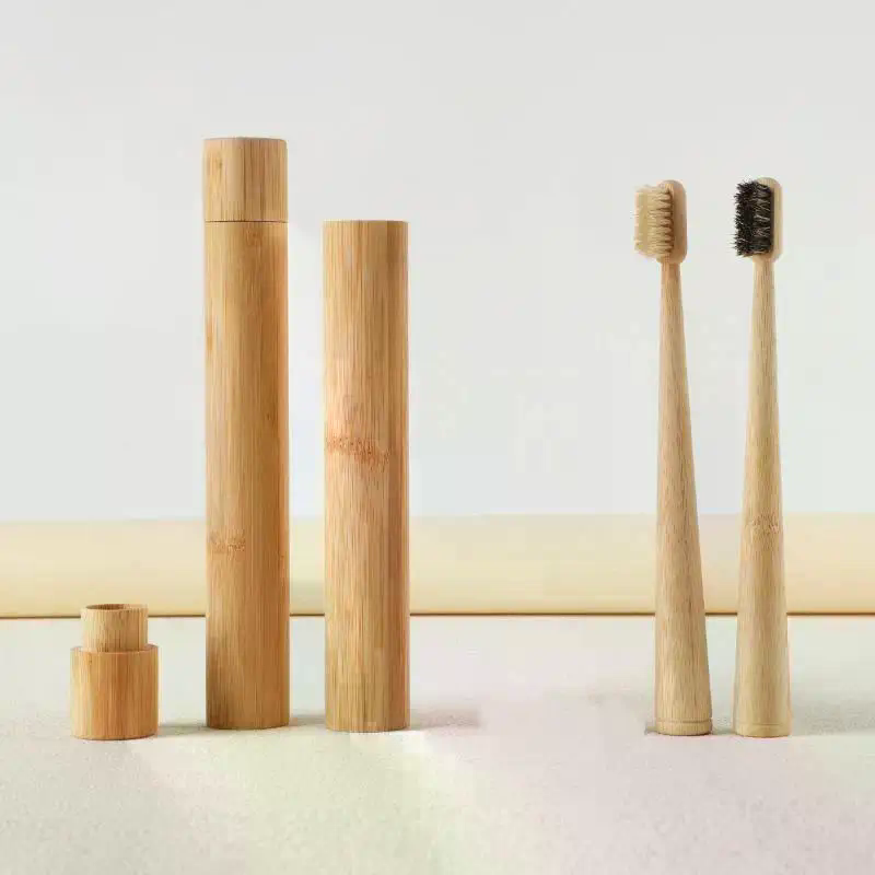 /ACR/1Pc/4Pcs Horse Bristle Ba - огляд і ціна Bamboo Toothbrush
