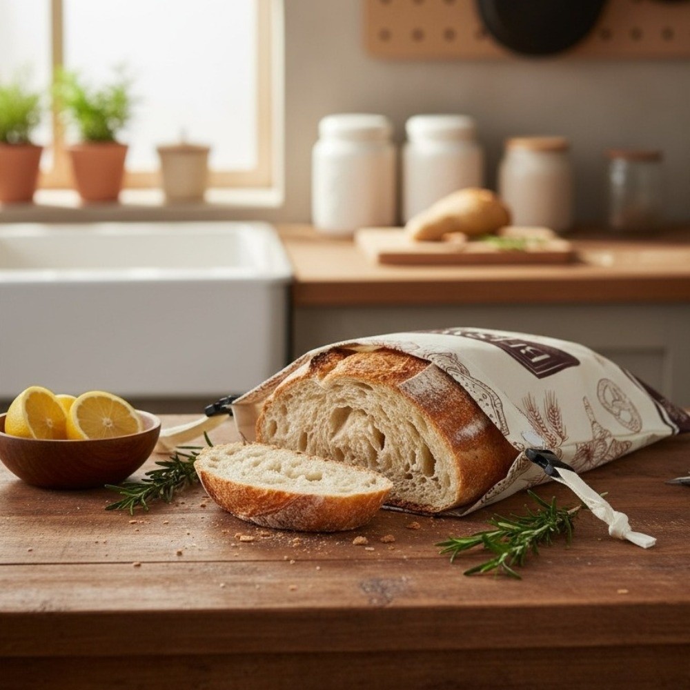 New Reusable Beeswax Bread Bag - огляд і ціна Reusable Bag