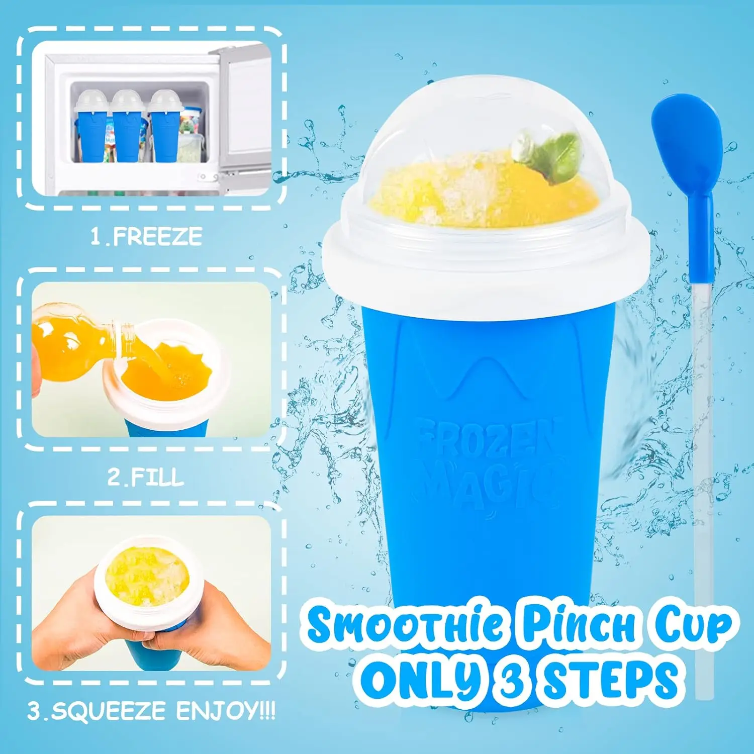 Homemade Smoothie Cup Quick Fr - огляд і ціна Reusable Bottle