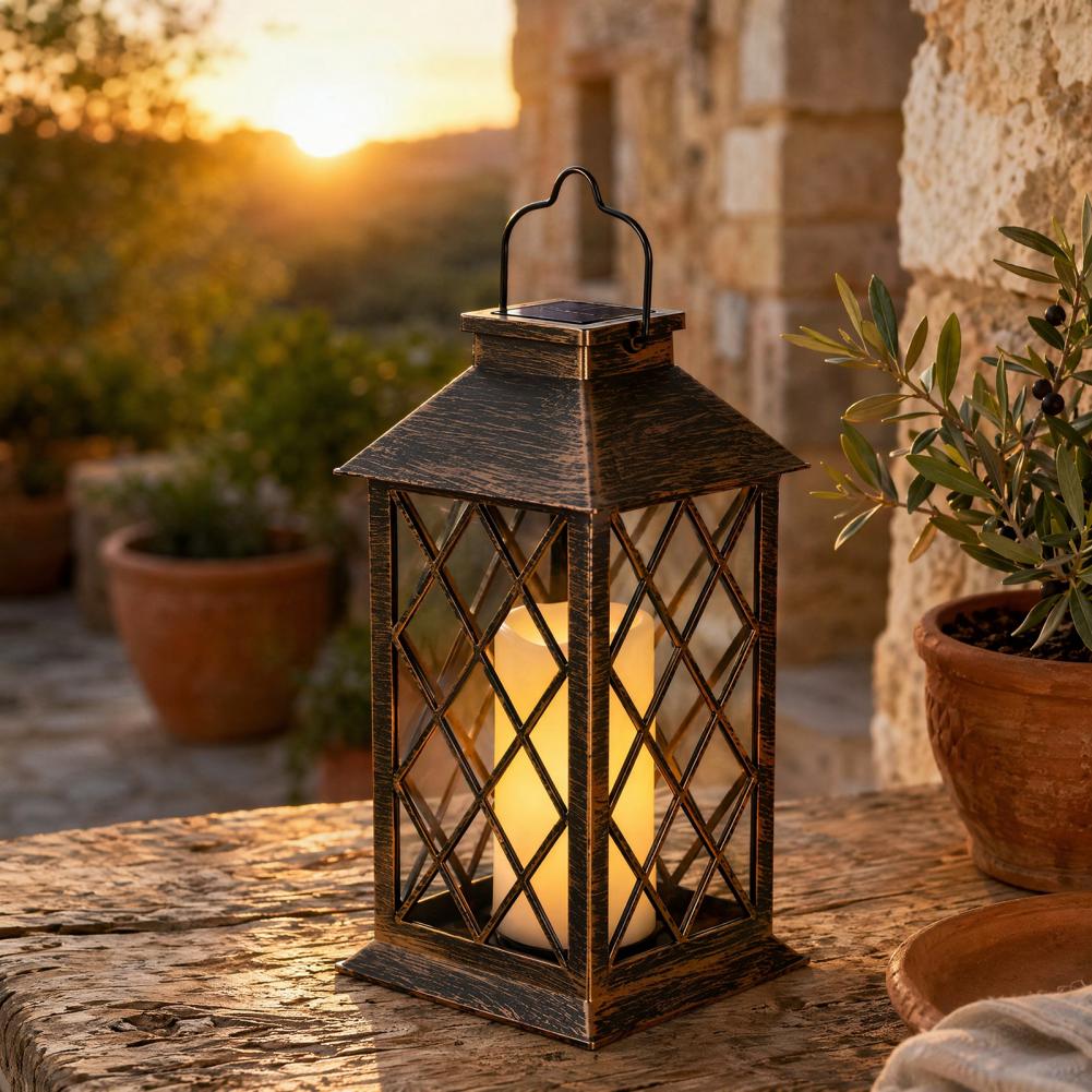 Retro Solar Lantern, Outdoor S - огляд і ціна Solar Garden Light