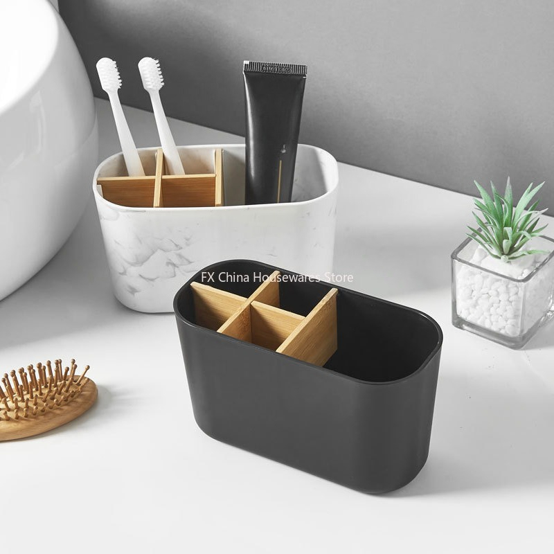 Bamboo Toothbrush Holder for E - огляд і ціна Bamboo Toothbrush