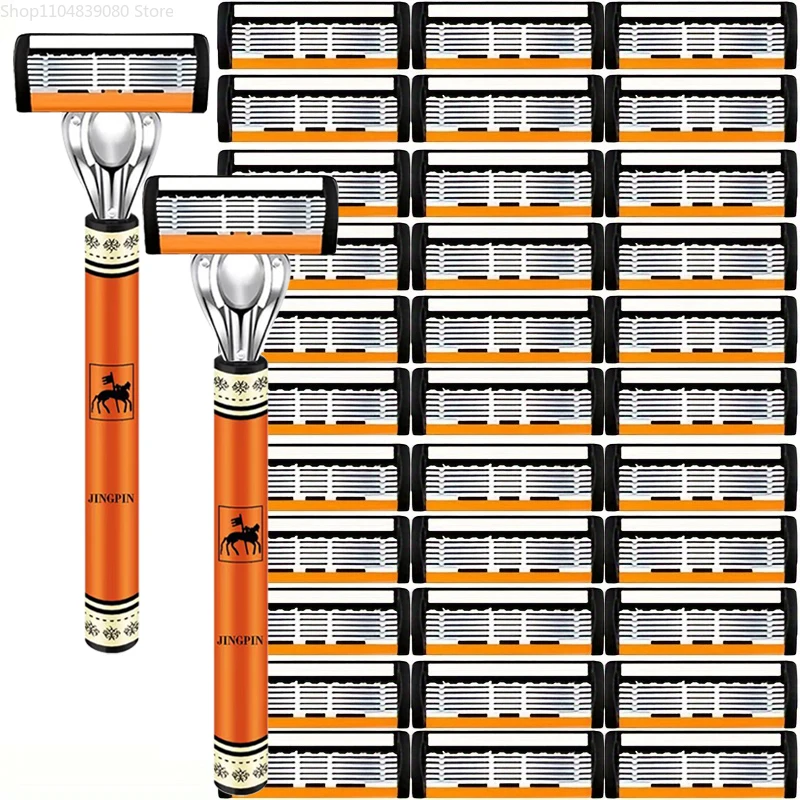 2026hot 6-Layers Safety Razor  - огляд і ціна Safety Razor Handle