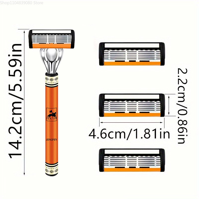 2026hot 6-Layers Safety Razor  - огляд і ціна Safety Razor Handle