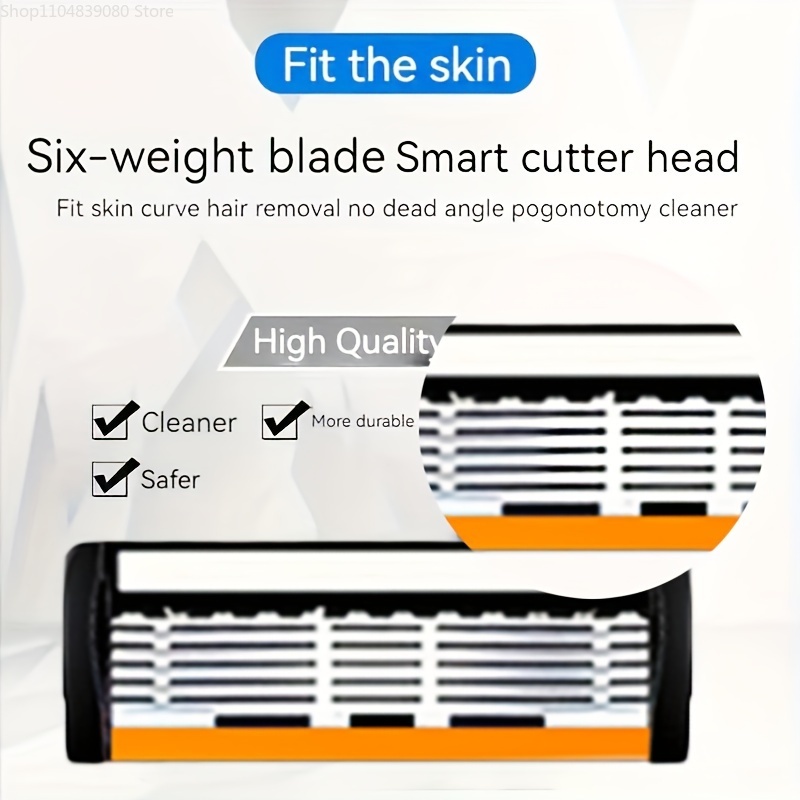 2026hot 6-Layers Safety Razor  - огляд і ціна Safety Razor Handle
