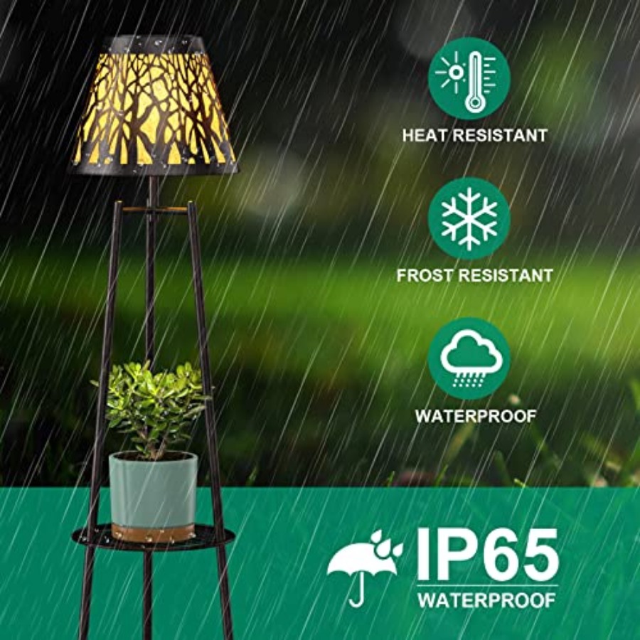2 Pack Outdoor Solar Floor Lam - огляд і ціна Solar Garden Light