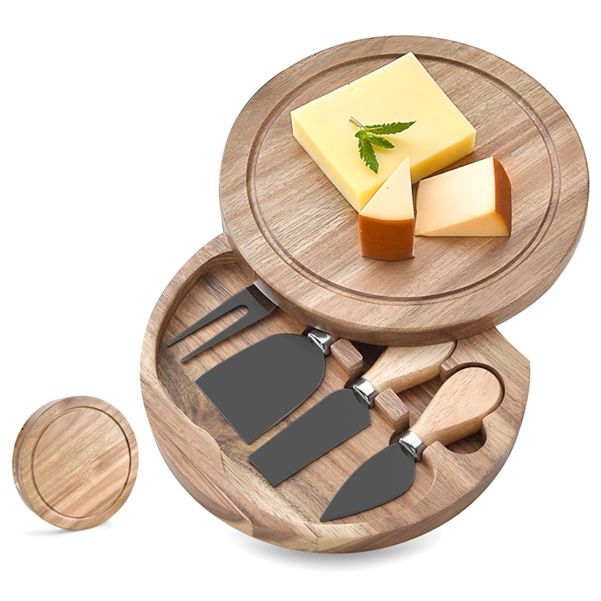Cheese Knives Set for Charcute - огляд і ціна Bamboo Cutlery