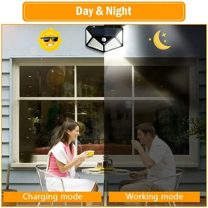100LED Outdoor Solar Garden Li - огляд і ціна Solar Garden Light