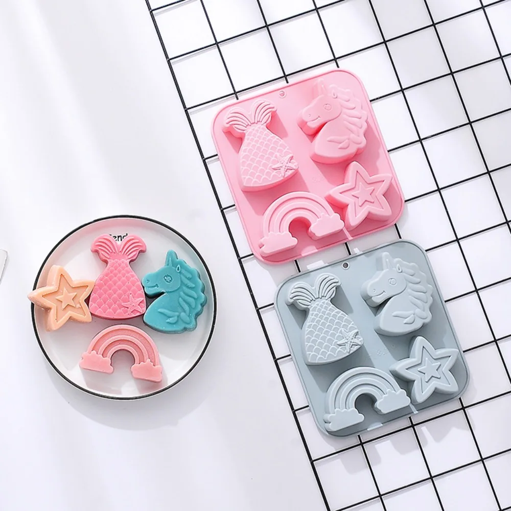 4 Holes Star Rainbow Silicone  - огляд і ціна Eco Soap
