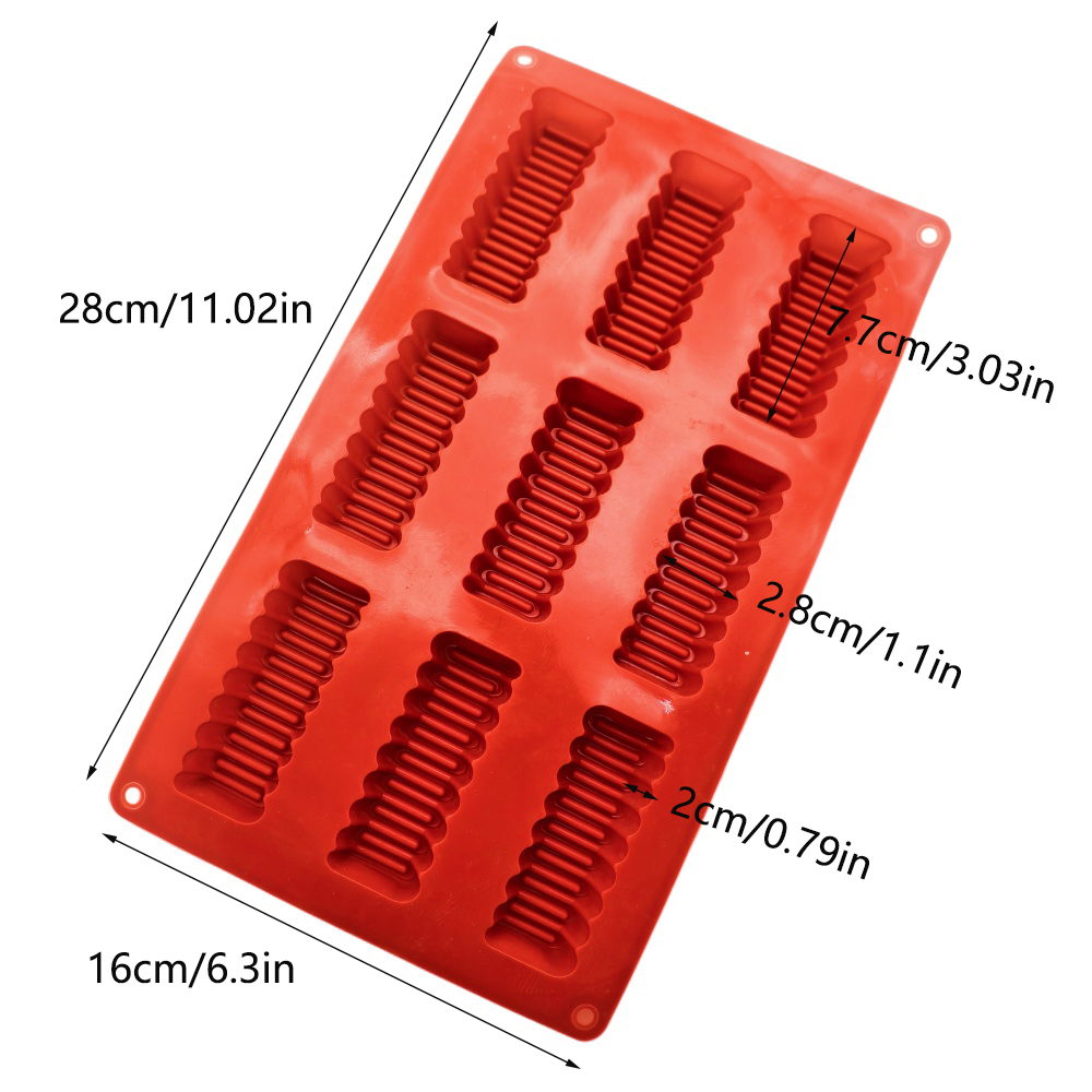 Long Wavy Strip Silicone Choco - огляд і ціна Eco Soap
