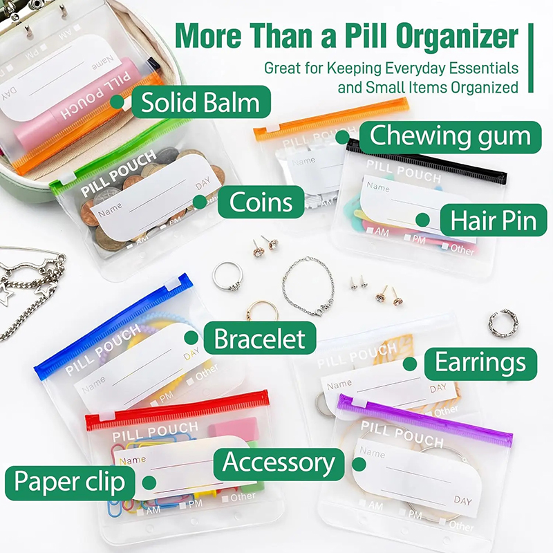 7/14 Pouch Weekly Pill Organiz - огляд і ціна Reusable Bag