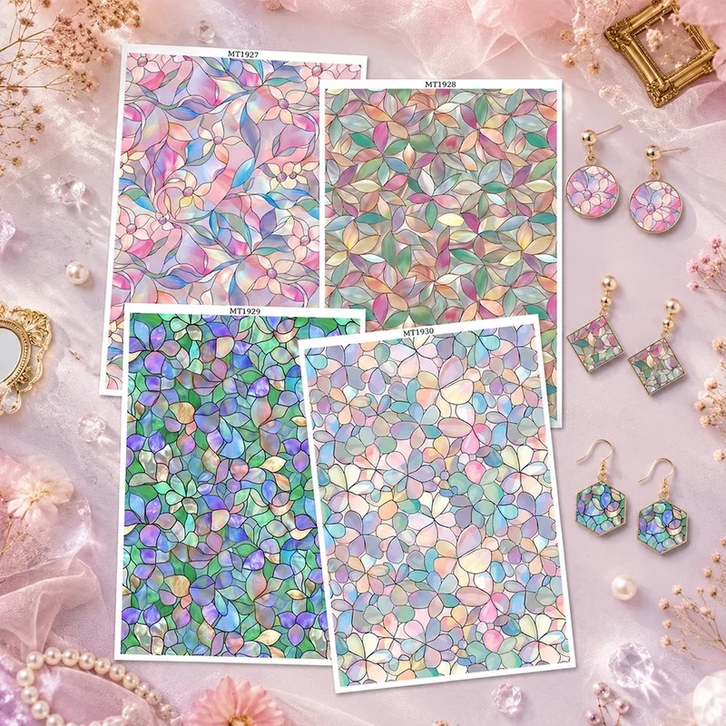 Stained Glass Flower Polymer C - огляд і ціна Beeswax Wrap
